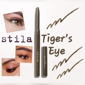 Tiger's Eyes Stila Smudge & Set Waterproof Eye Liner Brand New In Box Full Size